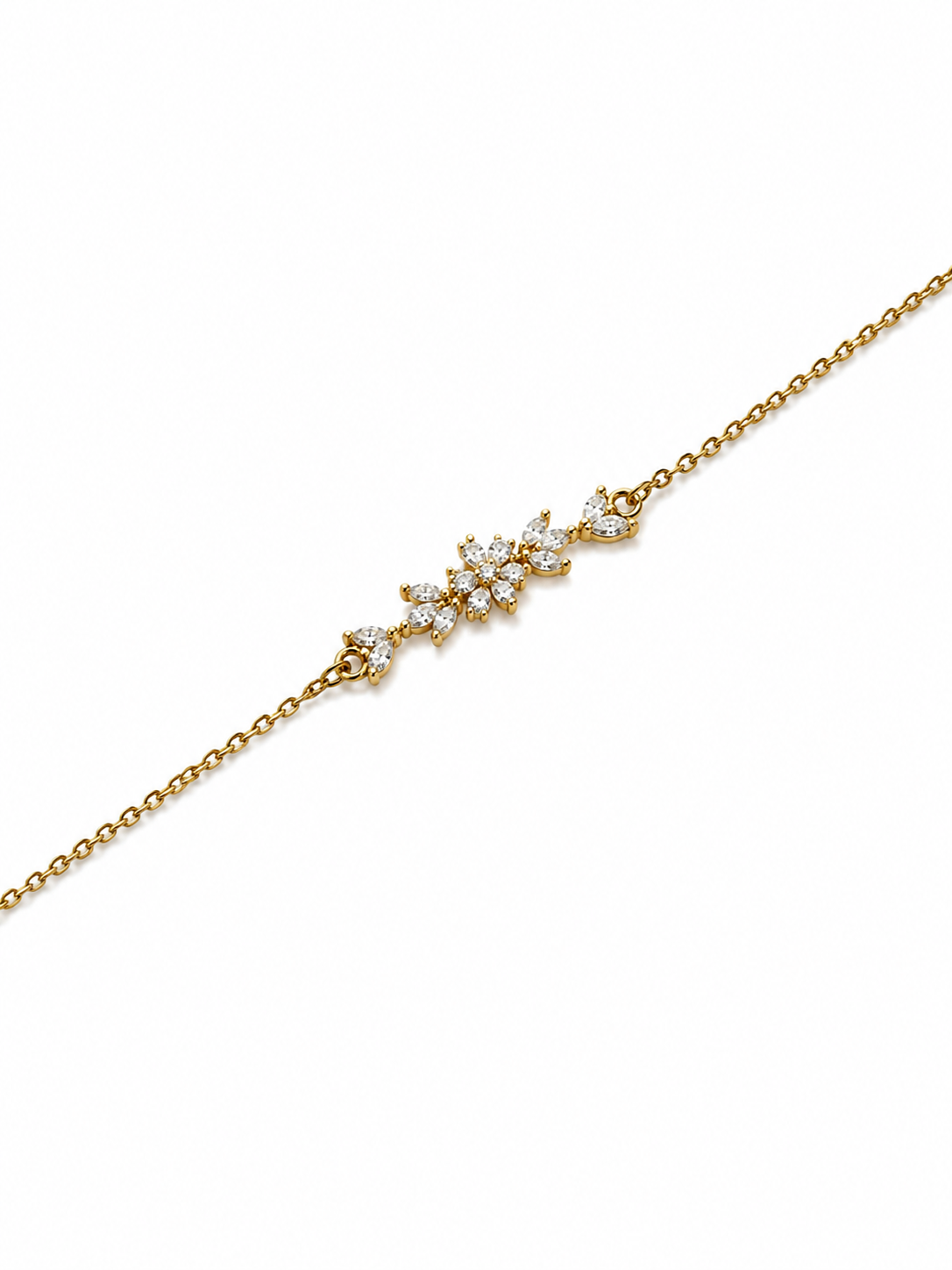 Pulsera de corona de flores