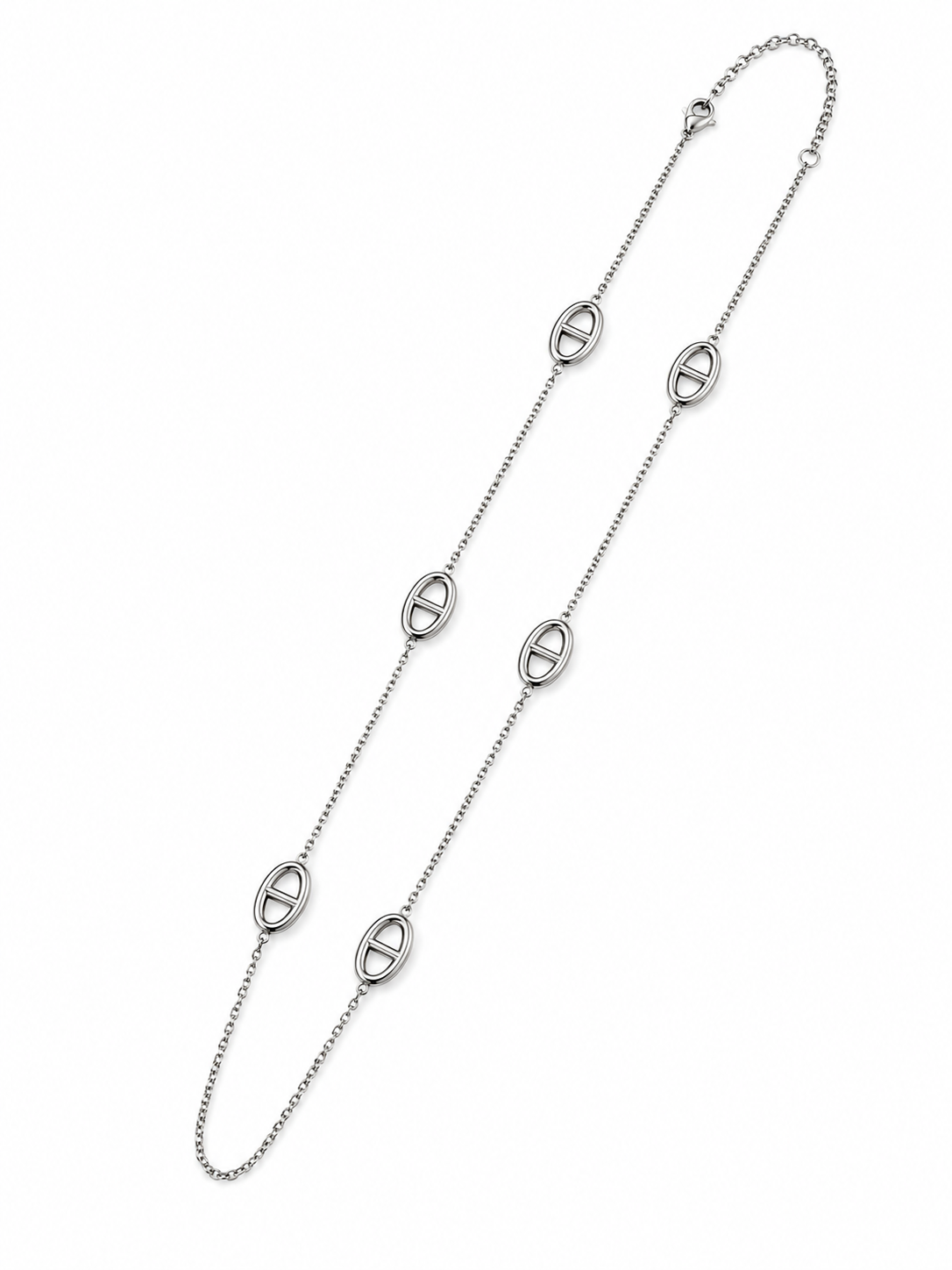 Collar de eslabones marineros de acero inoxidable