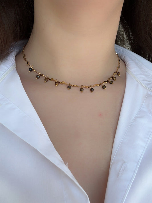 Collier œil de tigre - Aurorejewels
