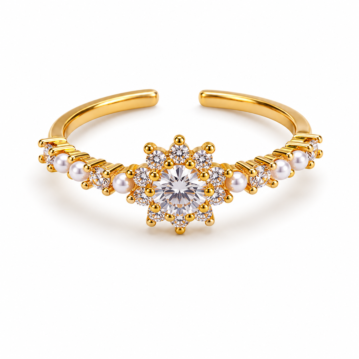 Anillo de strass
