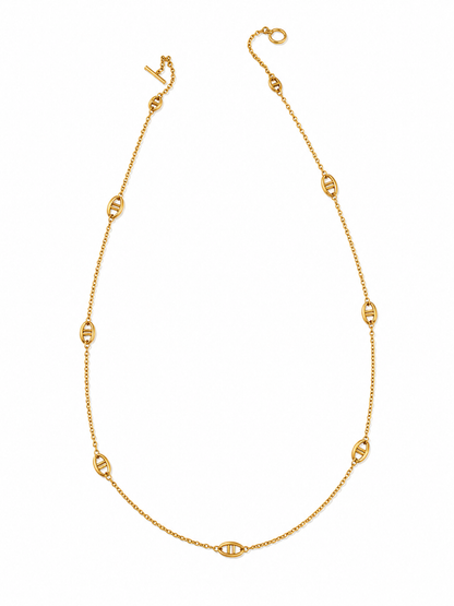 SAUTOIR MAILLE MARINE