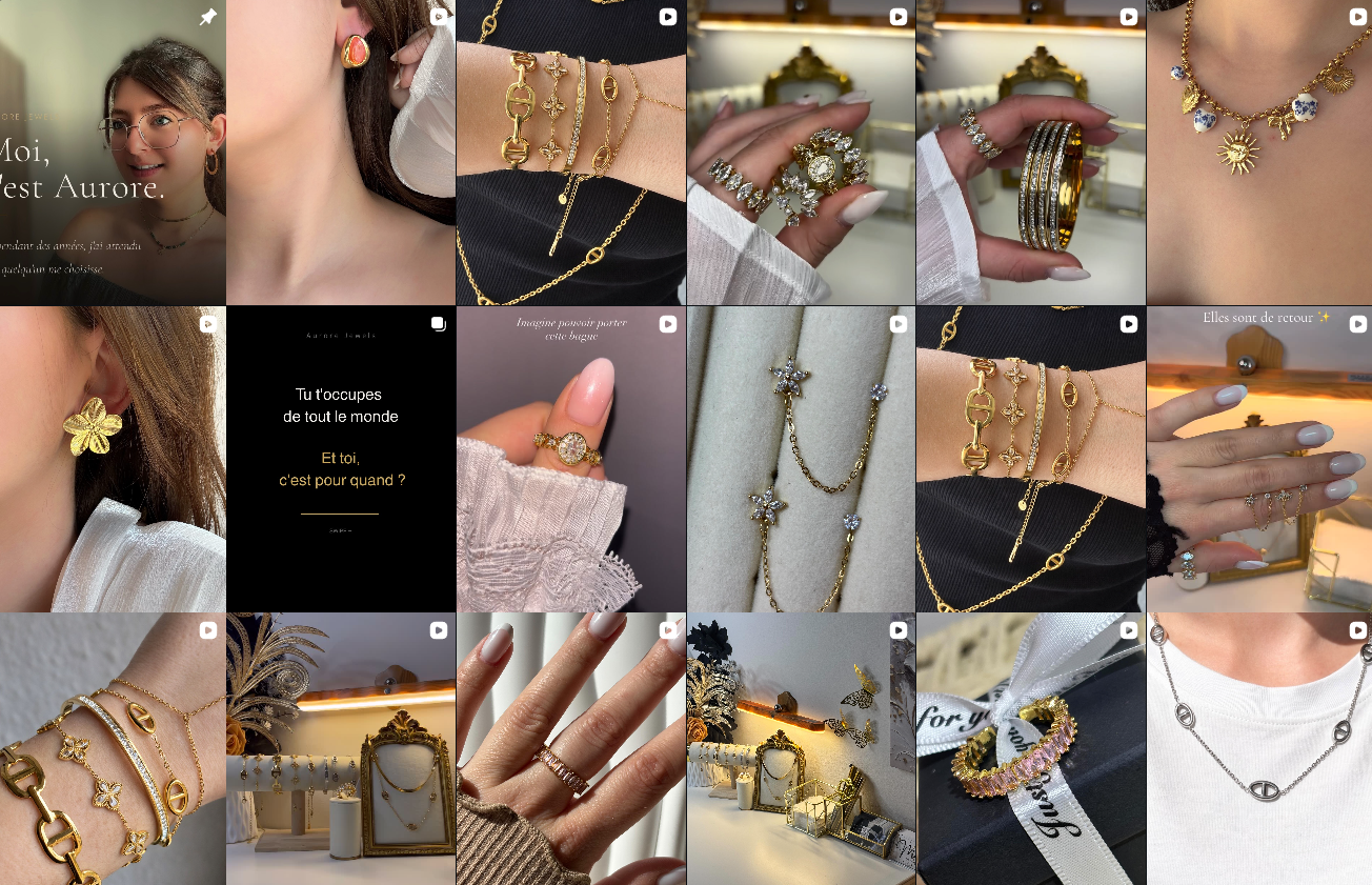 Contactez-nous sur instagram
