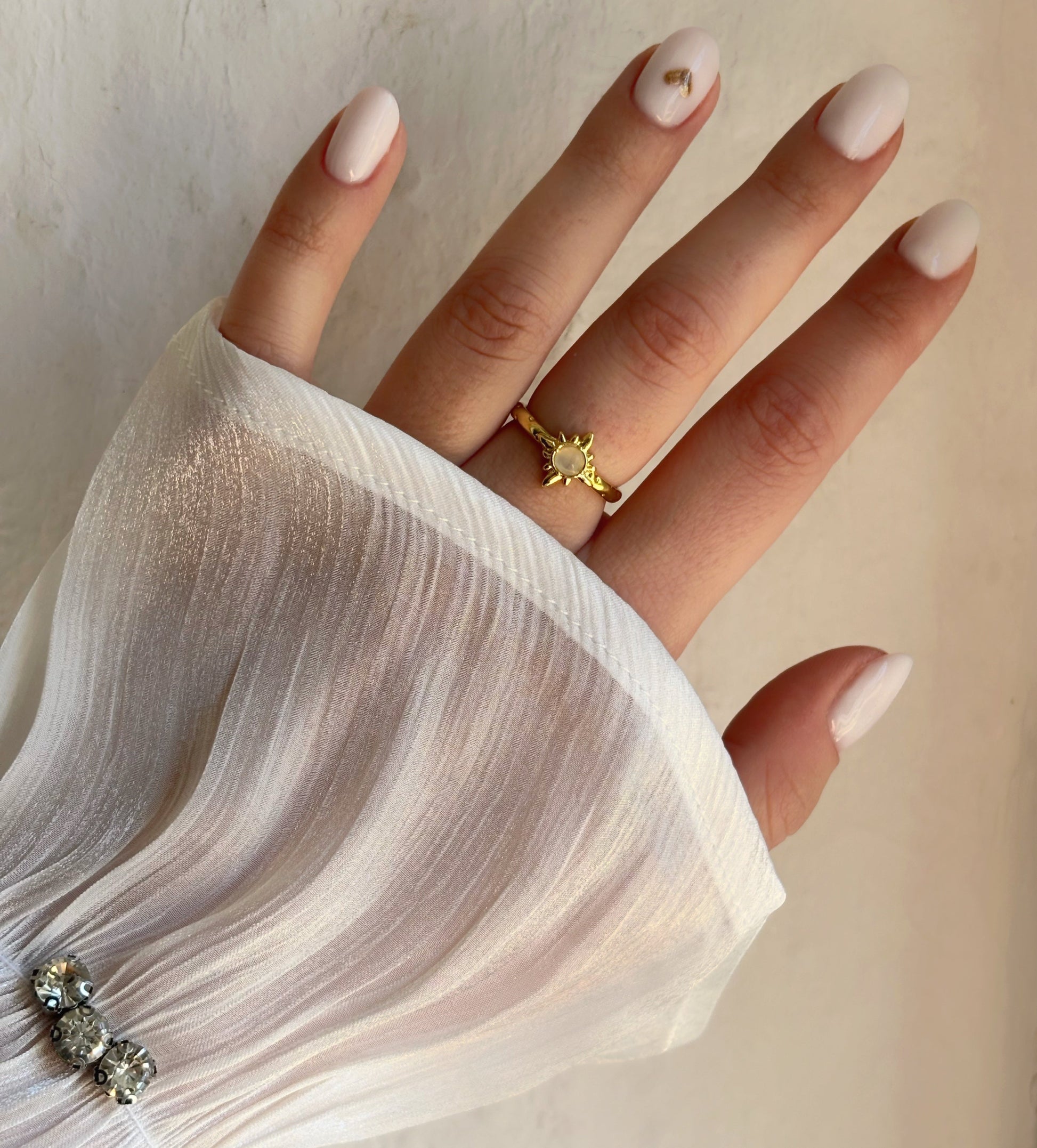 Bague étoile doré acier inoxydable - Aurorejewels