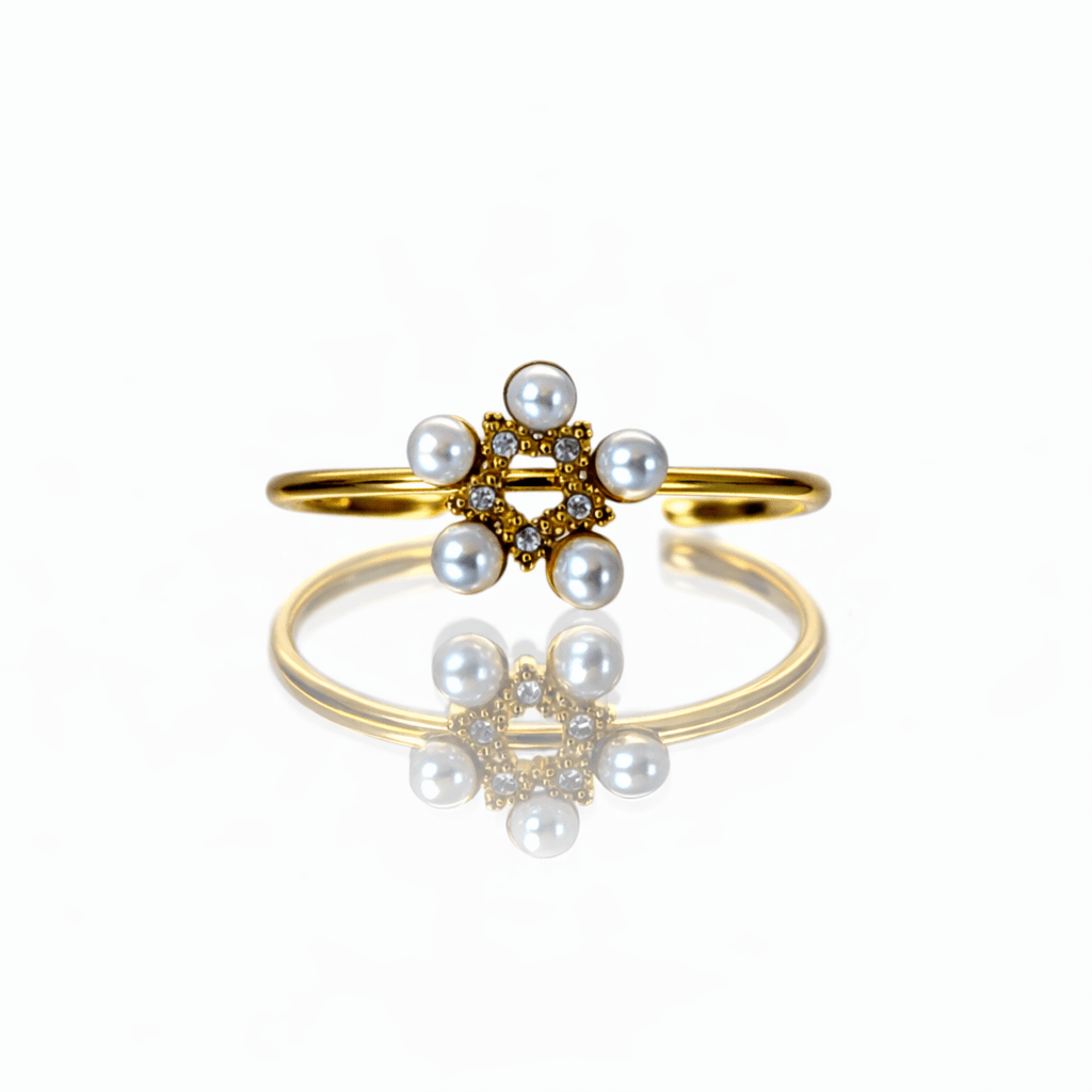 Bague étoile strass - Aurorejewels