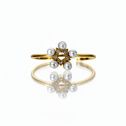 Bague étoile strass - Aurorejewels