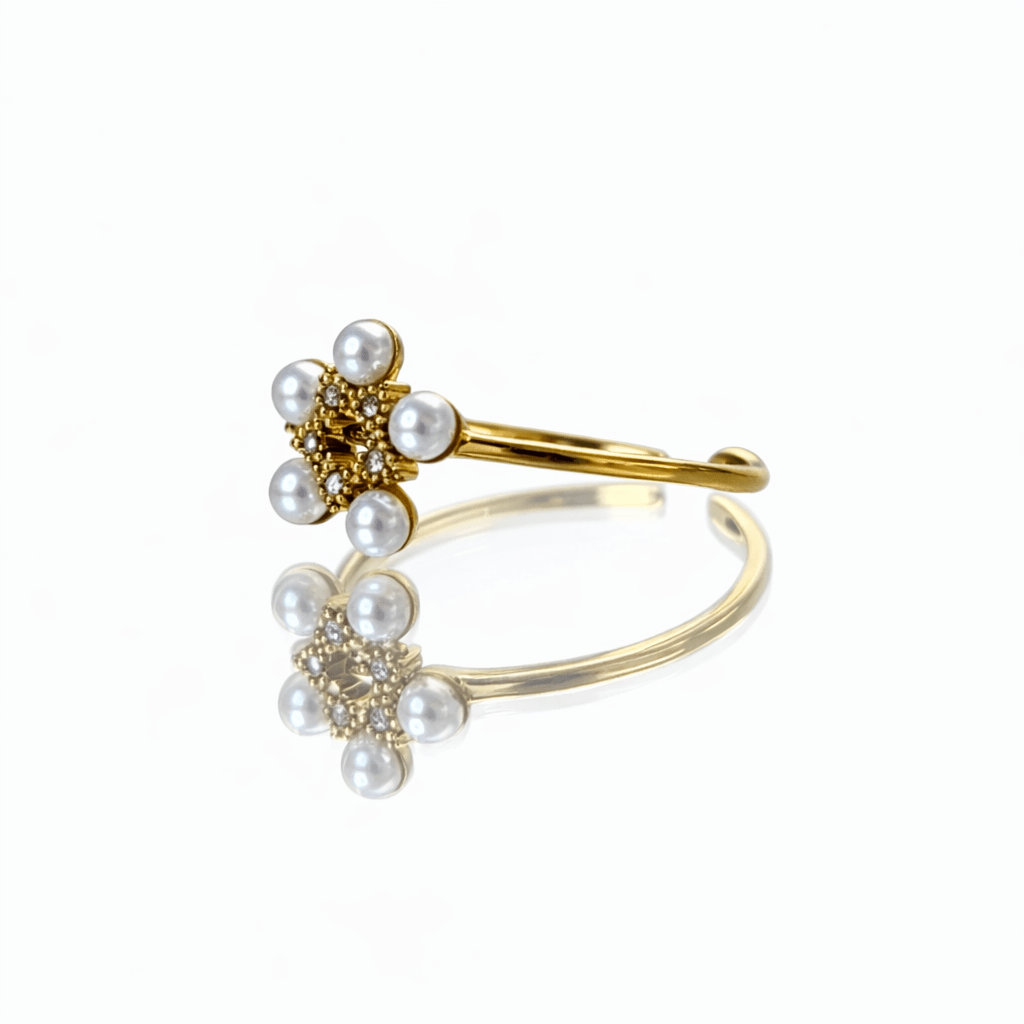 Bague étoile strass - Aurorejewels