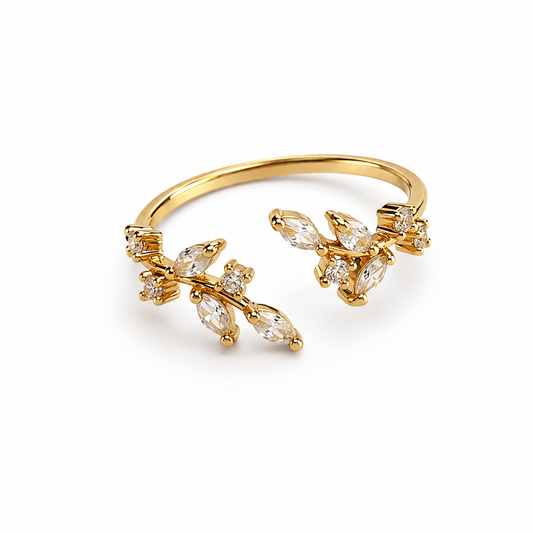 BAGUE FEUILLAGE - Aurorejewels