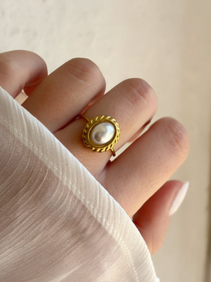 Bague perle - Aurorejewels
