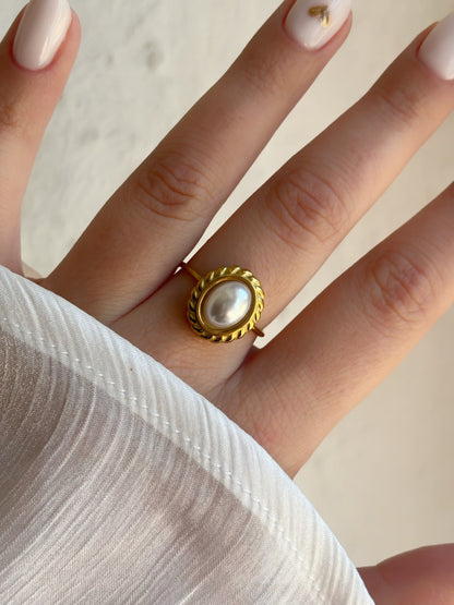 Bague perle - Aurorejewels
