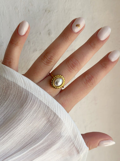 Bague perle - Aurorejewels