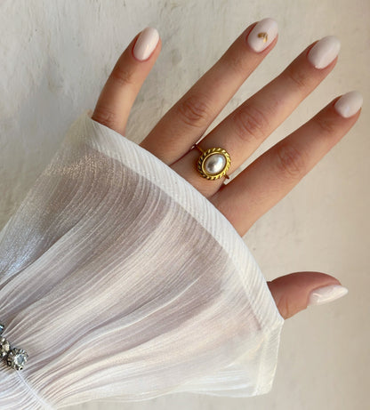Bague perle - Aurorejewels