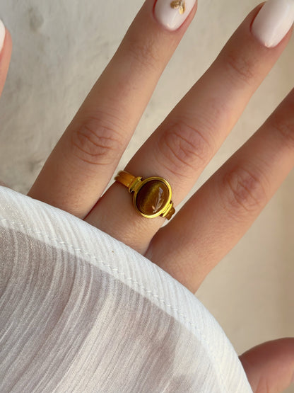 Bague pierre naturel - Aurorejewels