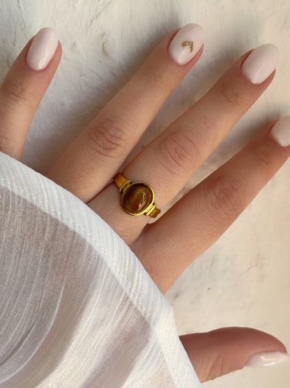 Bague pierre naturel - Aurorejewels