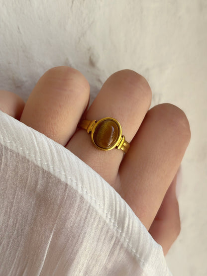 Bague pierre naturel - Aurorejewels