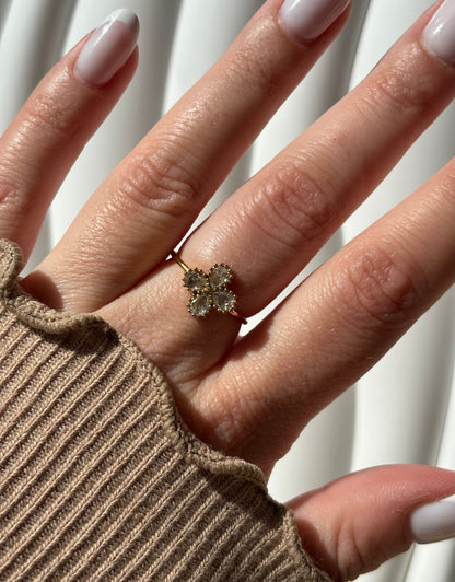 Bague tréfle or - Aurorejewels