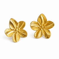 BOUCLES D'OREILLES FLEURS - Aurorejewels