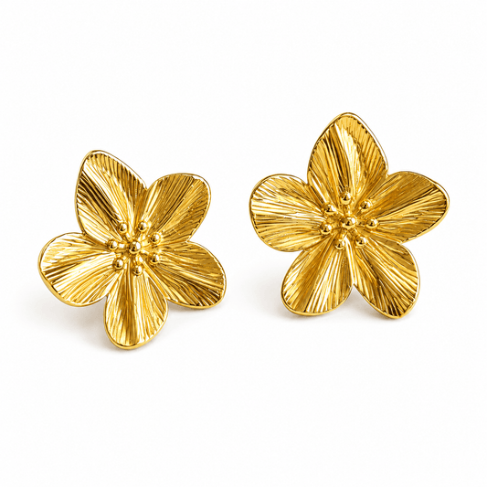 BOUCLES D'OREILLES FLEURS - Aurorejewels