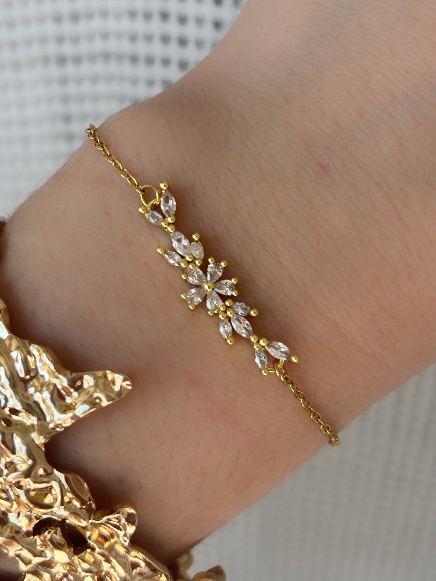 Bracelet fleurs - Aurorejewels