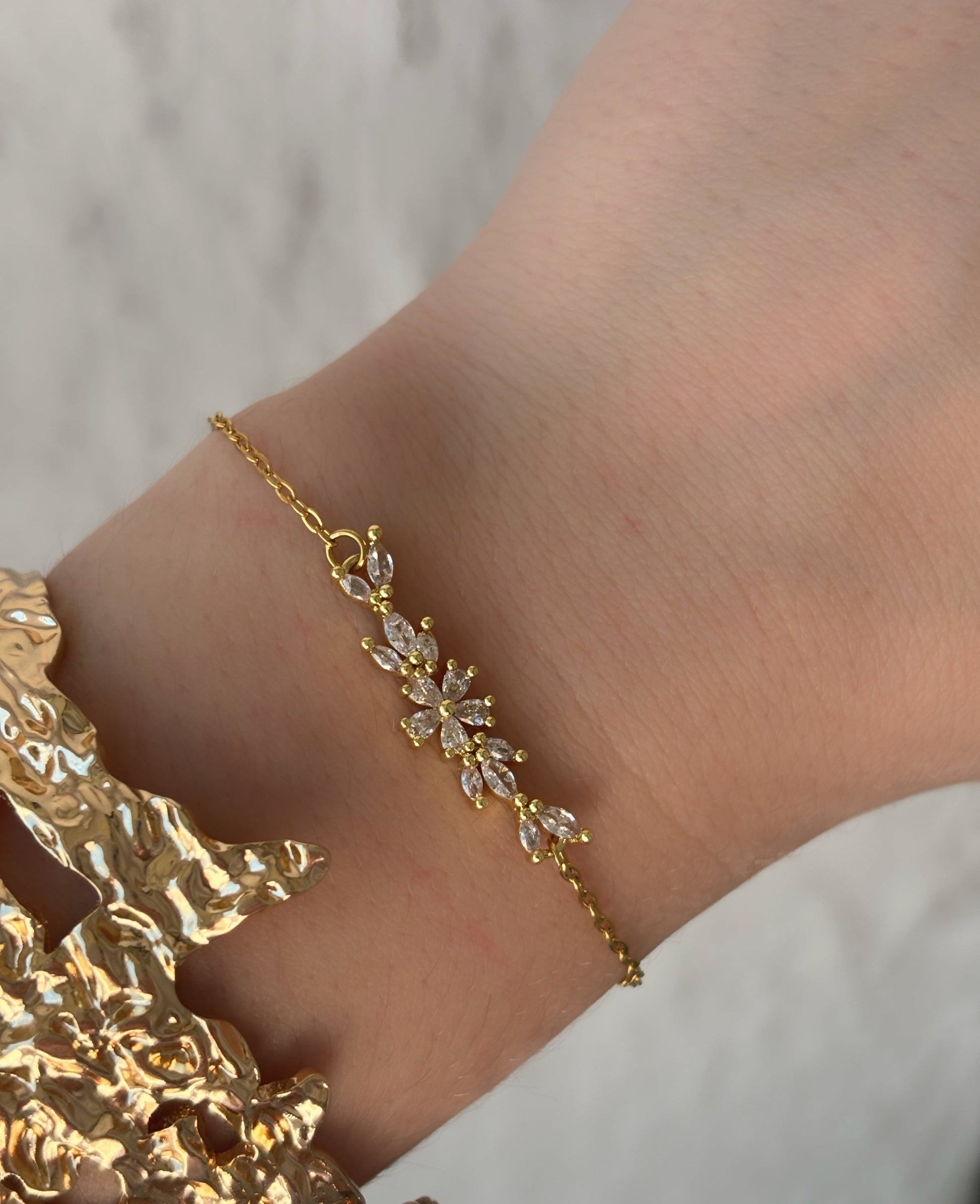 Bracelet fleurs - Aurorejewels