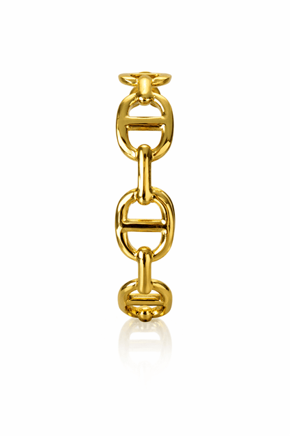 Bracelet jonc maille marine - Aurorejewels