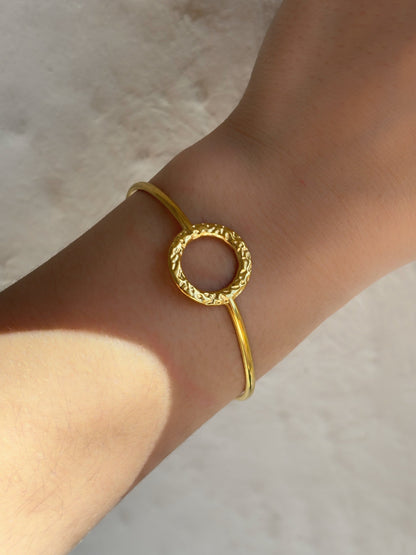 Bracelet jonc or - Aurorejewels
