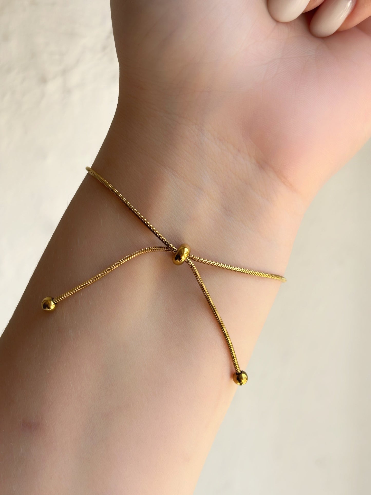 Bracelet lariat ajustable - Aurorejewels