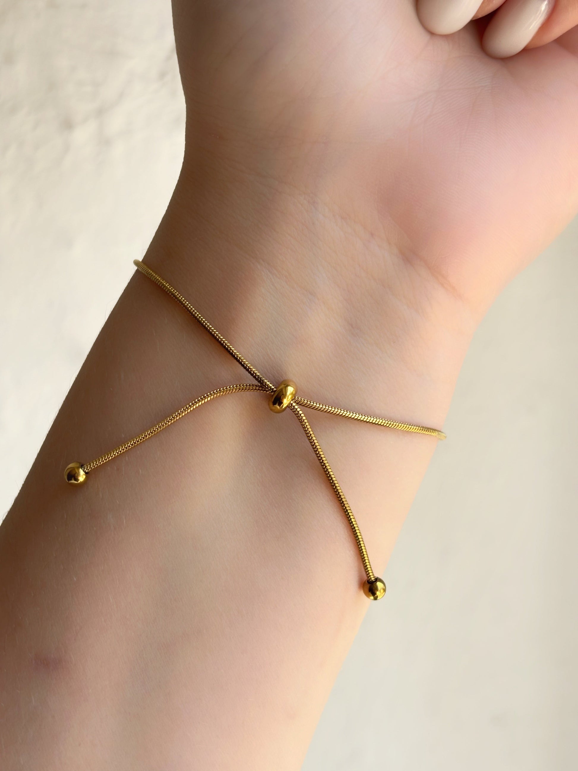 Bracelet lariat ajustable - Aurorejewels