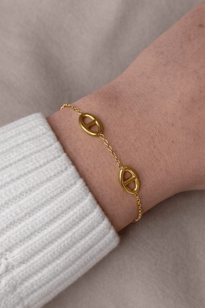 Bracelet Maille marine - Aurorejewels