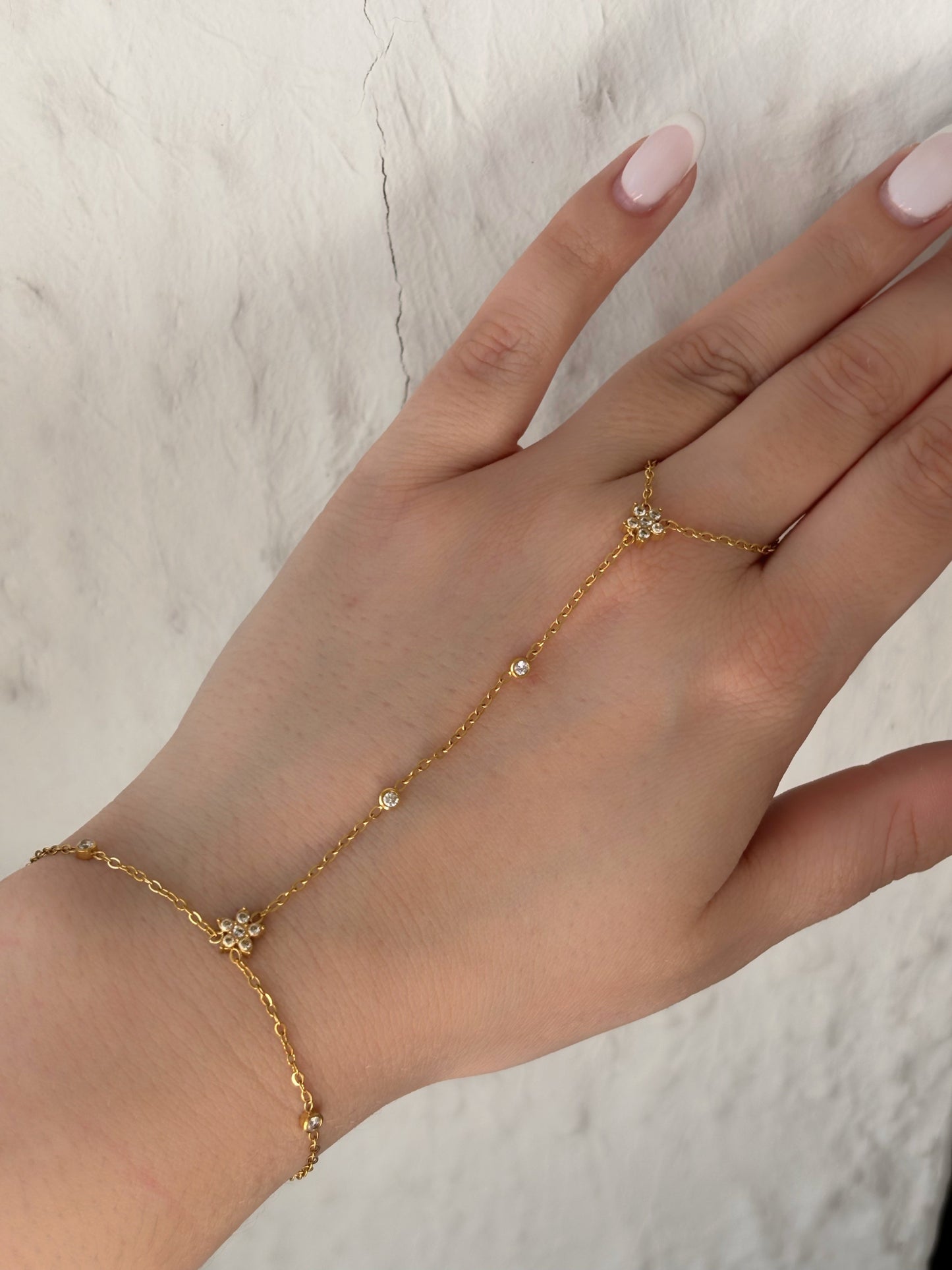Chaîne de main or - Aurorejewels