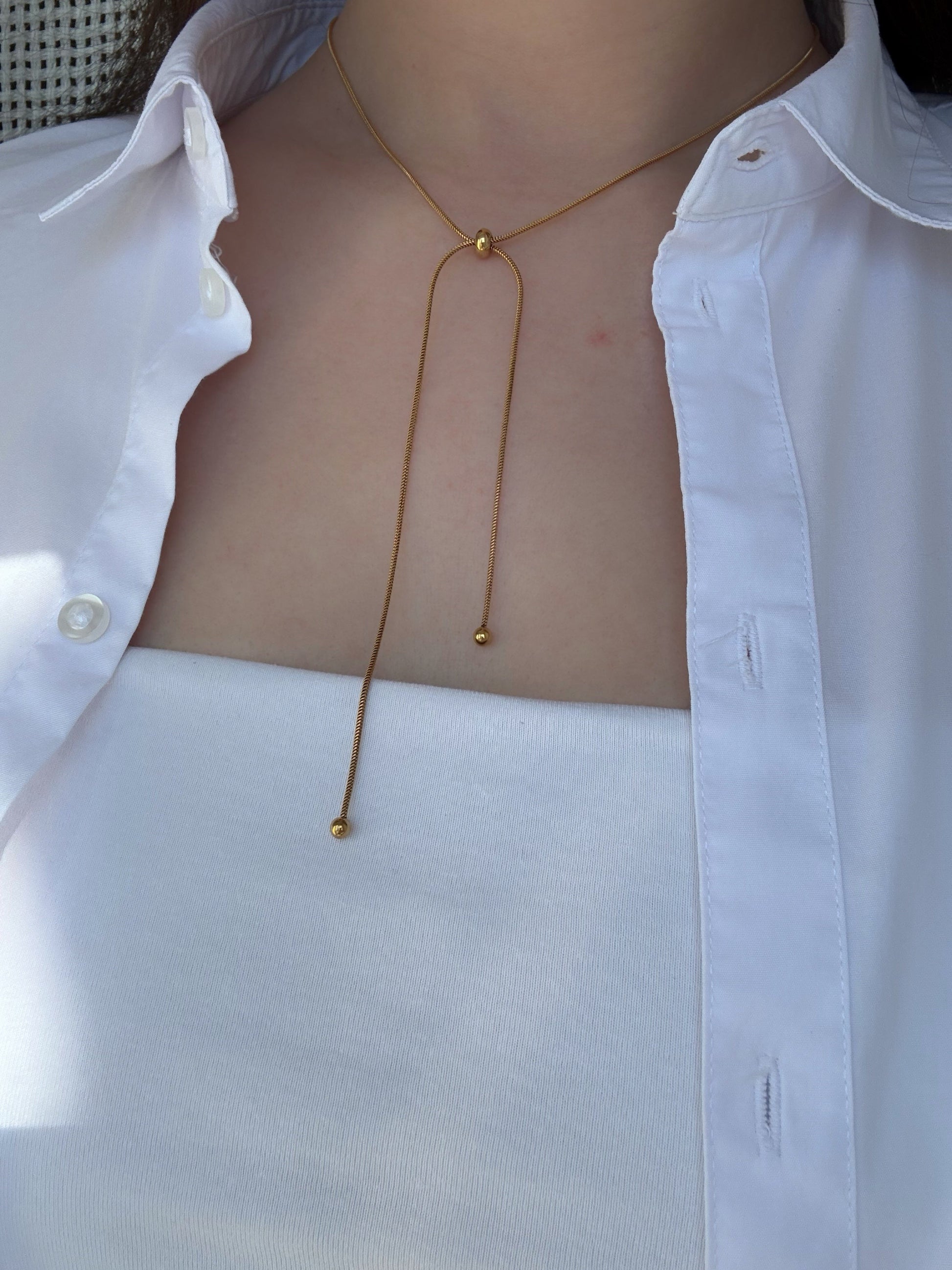 Collier lariat - Aurorejewels