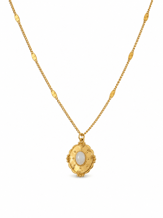 COLLIER MÉDAILLON - Aurorejewels