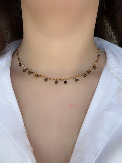 Collier œil de tigre - Aurorejewels