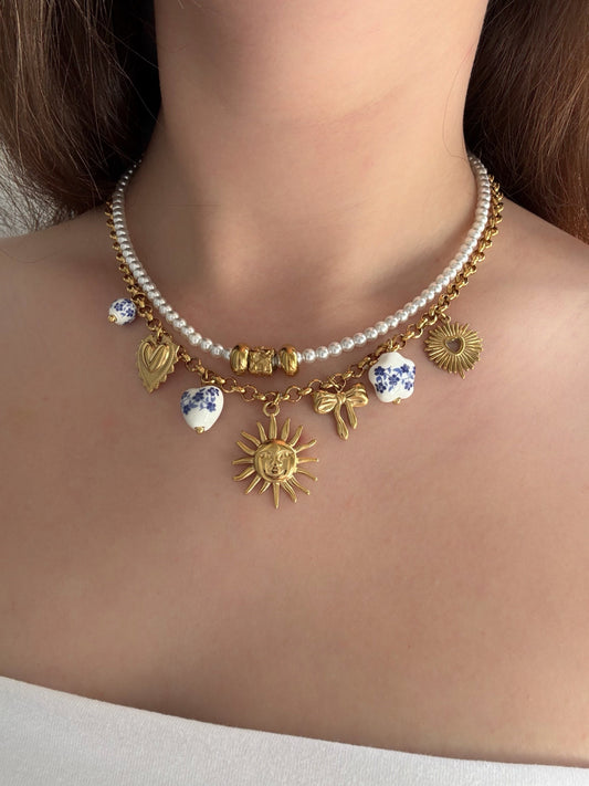 Collier perles - Aurorejewels