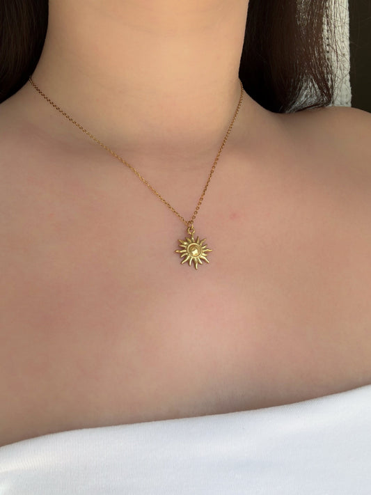Collier soleil or - Aurorejewels