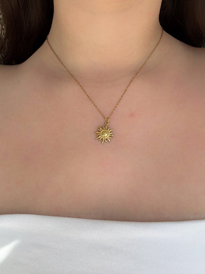 Collier soleil or - Aurorejewels