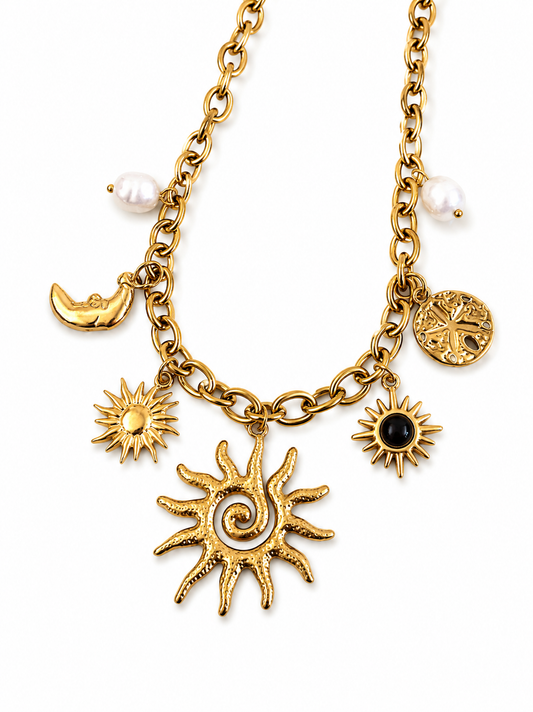 Collar de abalorios