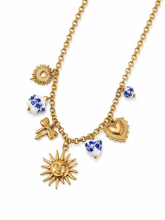 Collar de abalorios