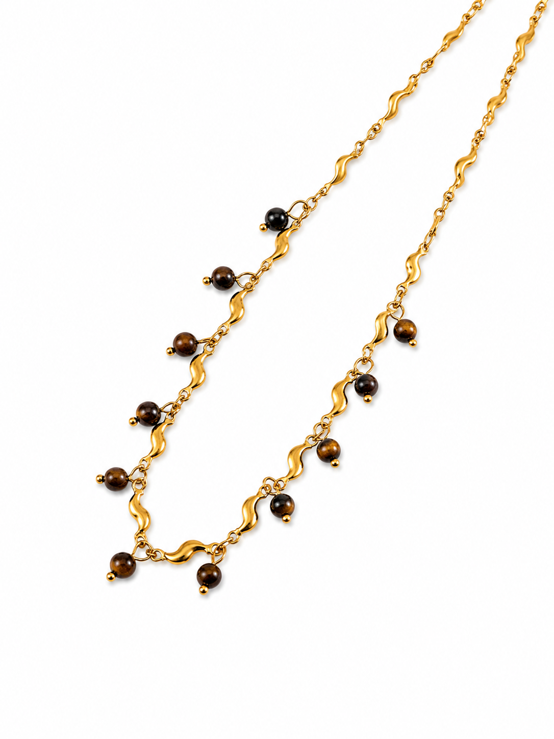 Collar ojo de tigre
