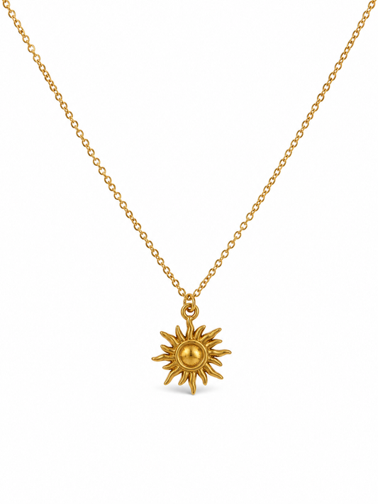 COLLIER SOLEIL OR